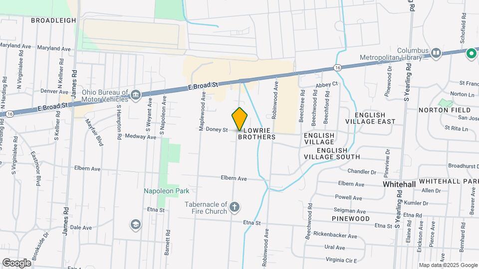 156 Collingwood Ave Map and Location Details