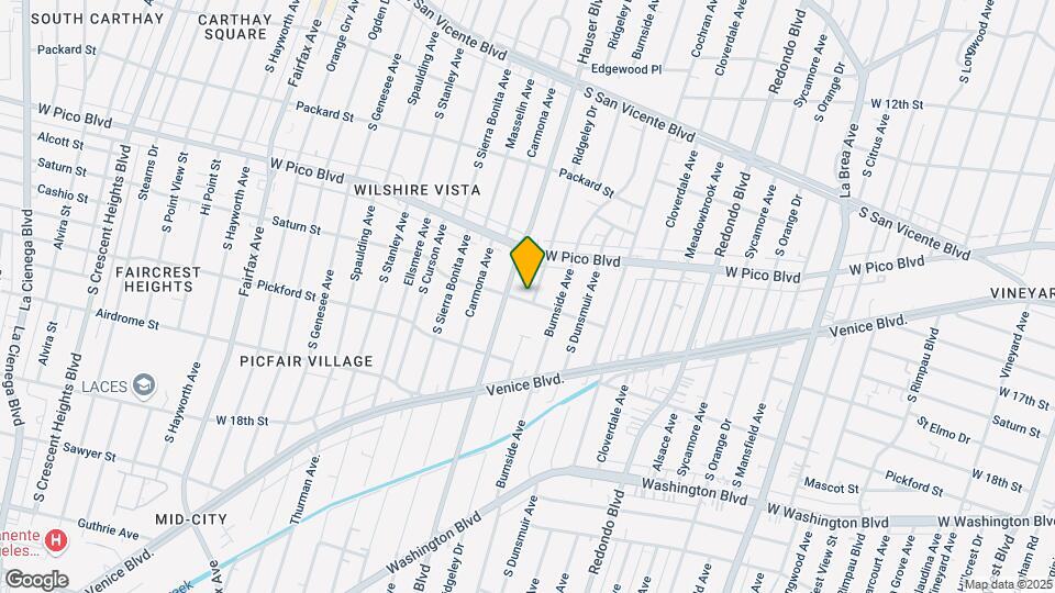 1451 Ridgeley Dr Map and Location Details