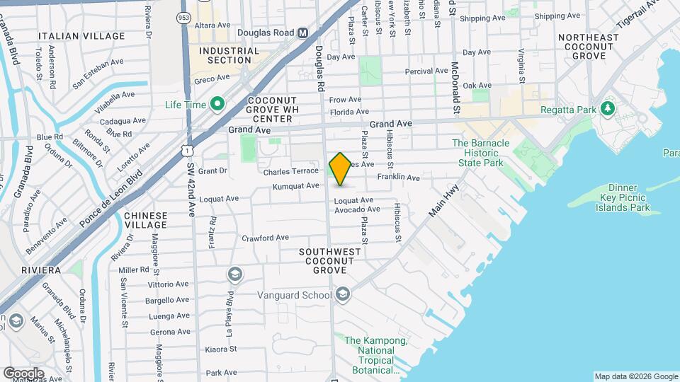 3611 SW 37th Ave Map and Location Details