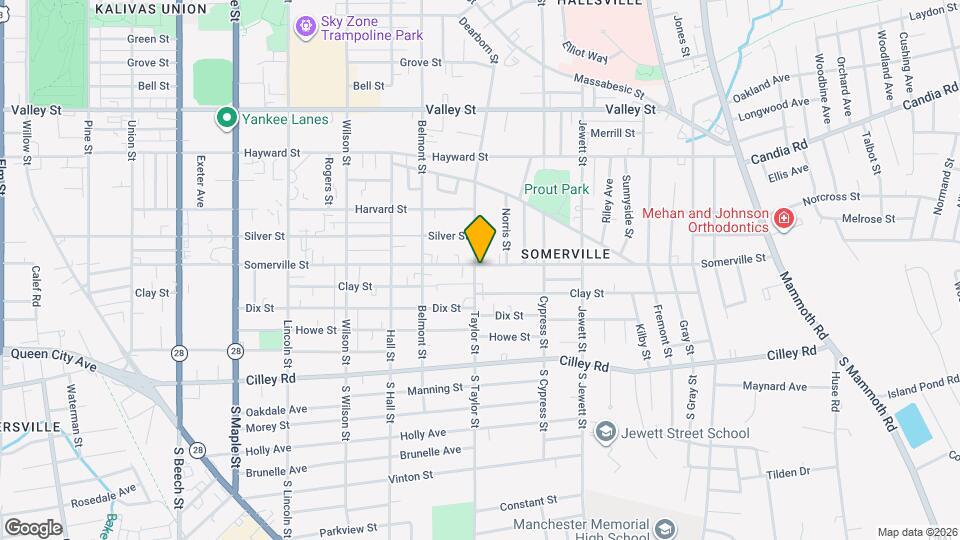 793 Somerville St Map and Location Details