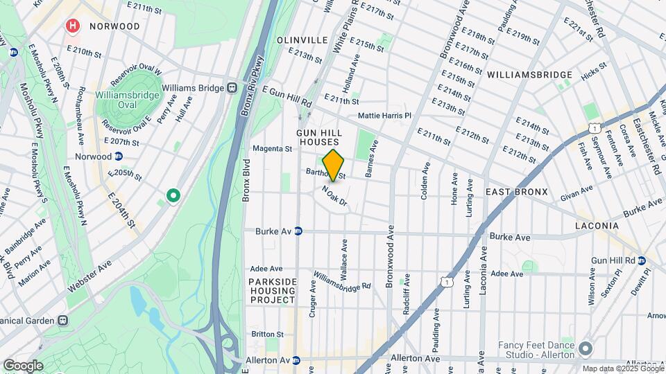 3302 Holland Ave Map and Location Details