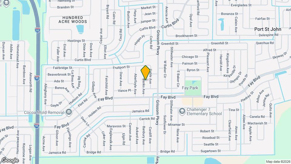 6385 Banks Ave Map and Location Details