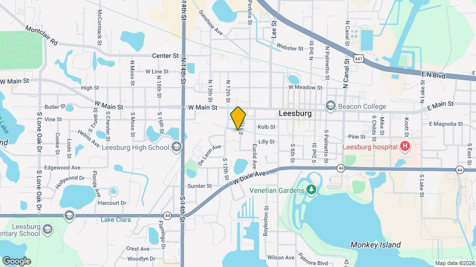 301 S 11th St Map and Location Details