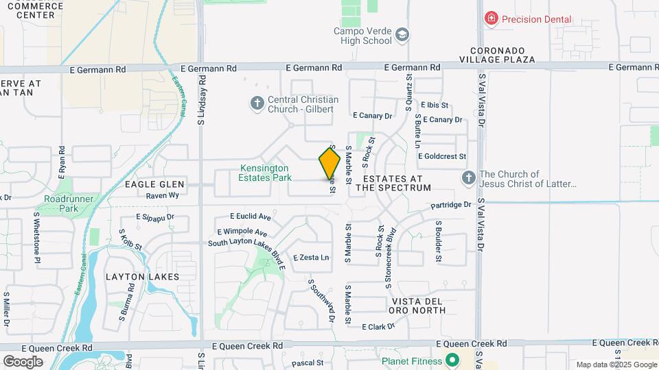 1171 E Holland Park Dr Map and Location Details