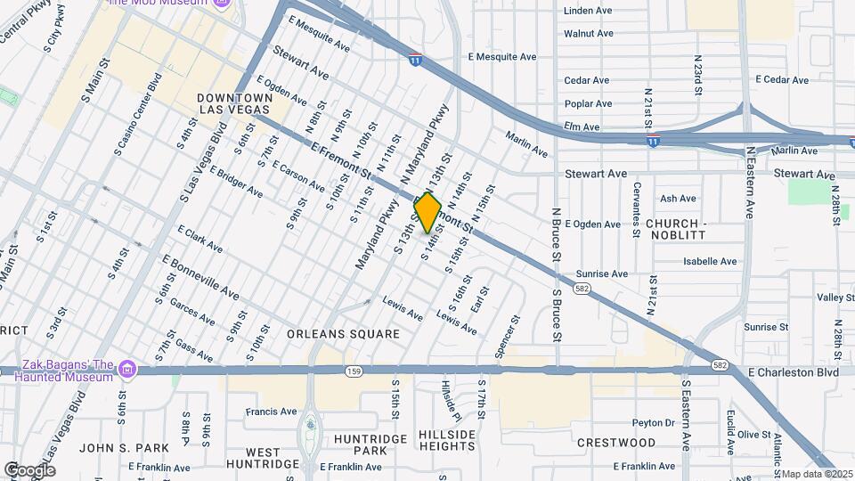 1315 E Carson Ave Map and Location Details