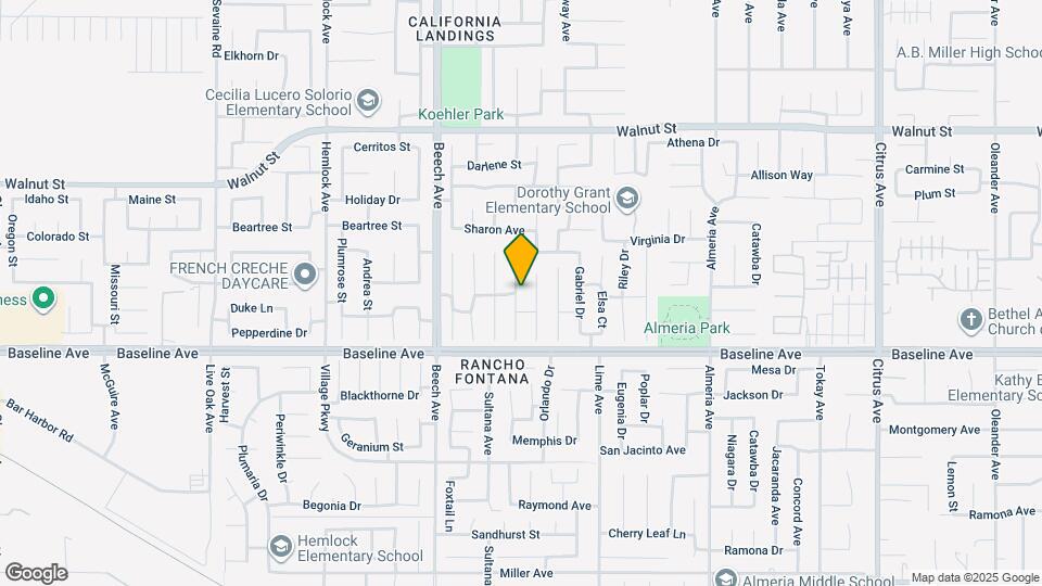 7195 Oak Tree Pl Map and Location Details