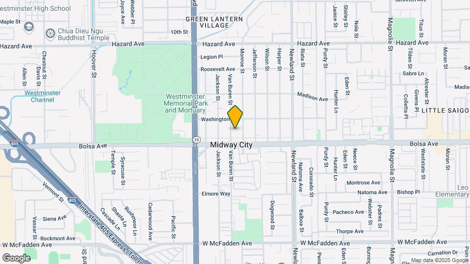 14922 Van Buren St Map and Location Details