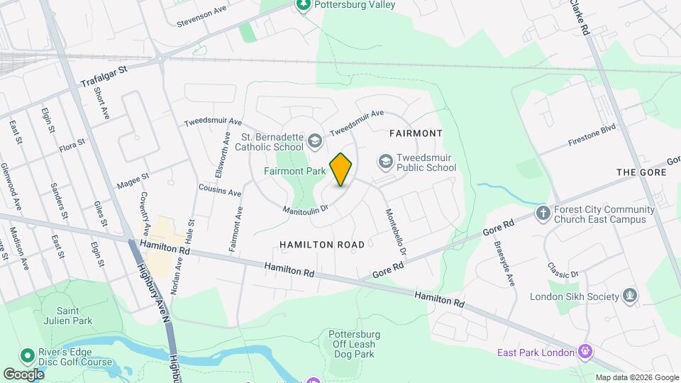 174 Manitoulin Dr Map and Location Details