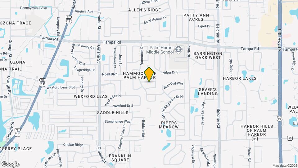1638 Spottswood Cir Map and Location Details