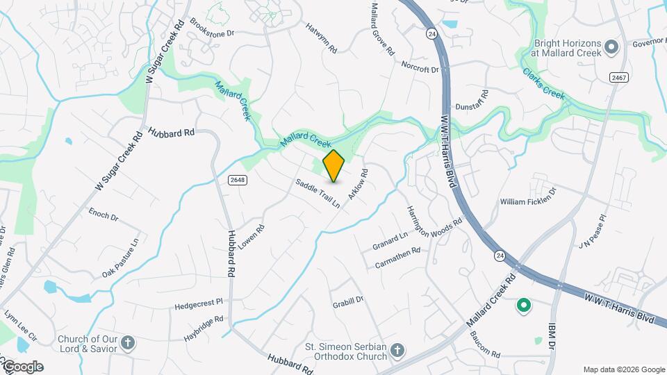 5811 Briggs Dr Map and Location Details