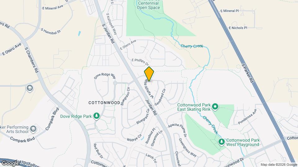 8421 Blazing Star Pl Map and Location Details