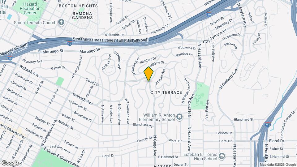 1125 N Gage Ave, Unit 1125 Map and Location Details