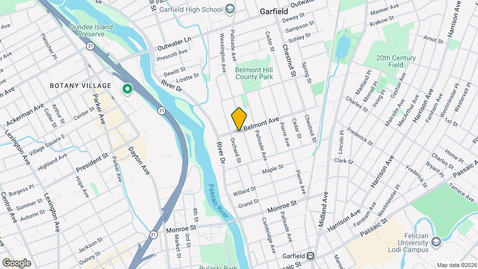 38 Belmont Ave, Unit 1 Mapa y Detalles de la Ubicación