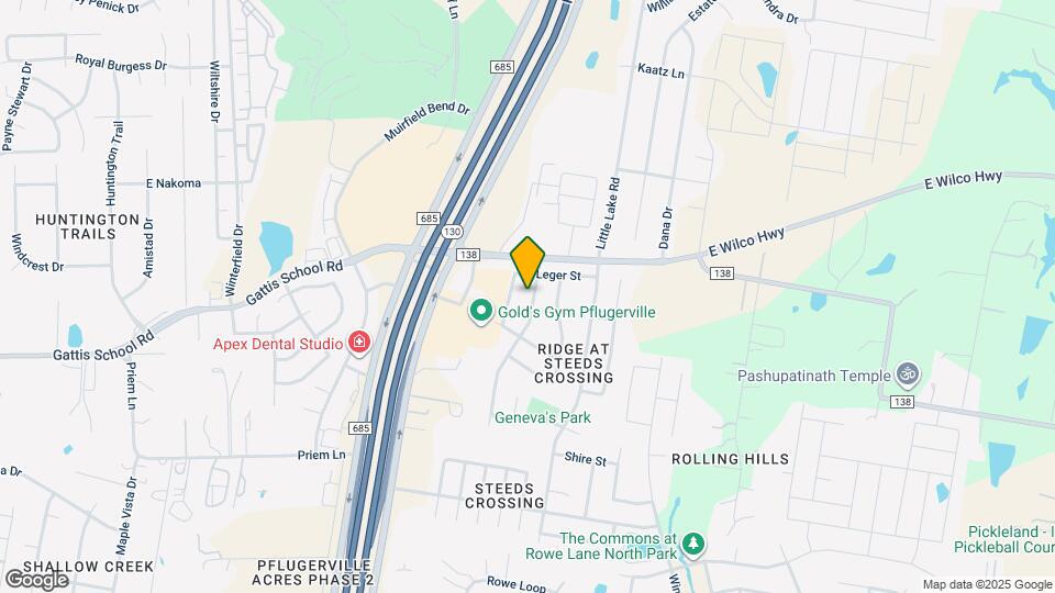 21308 Secretariat Ridge Ln Mapa y Detalles de la Ubicación