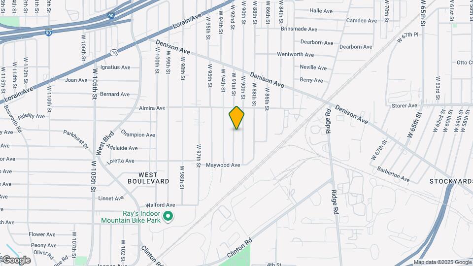 3431 W 91st St Map and Location Details