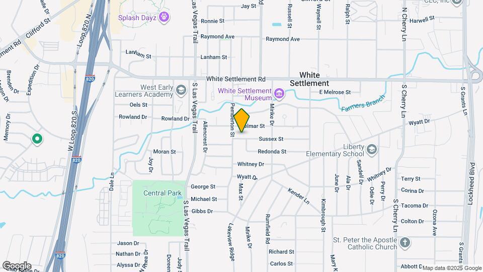 8410 Sussex St Map and Location Details