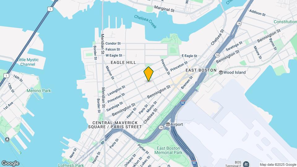175 Princeton St, Unit 2 Map and Location Details