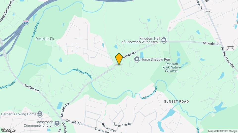 2736 Miranda Rd Map and Location Details