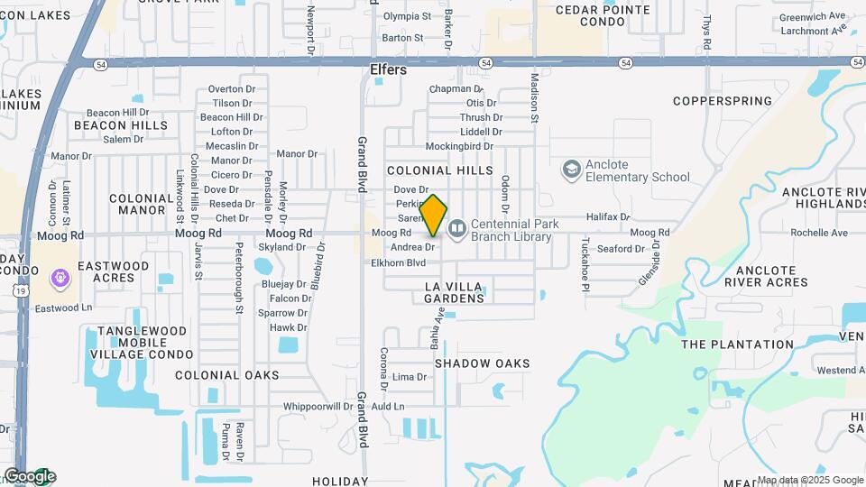 5703 Andrea Dr Map and Location Details