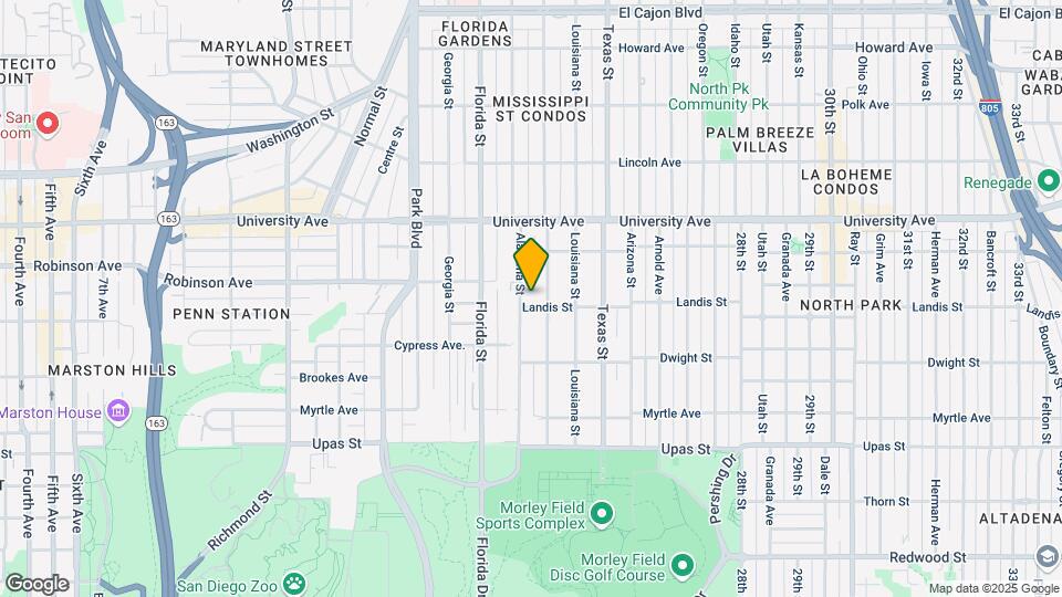 3711 Alabama St Mapa y Detalles de la Ubicación
