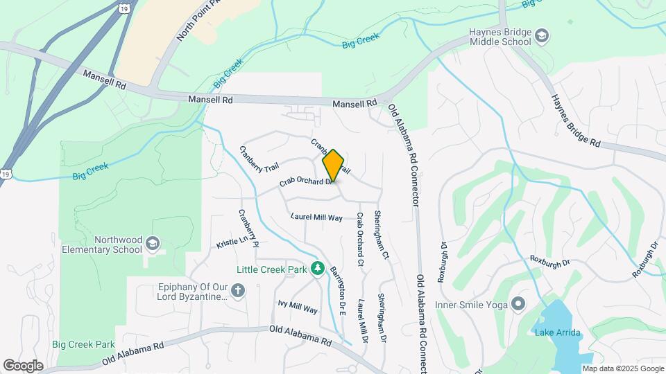 710 Crab Orchard Drive Mapa y Detalles de la Ubicación