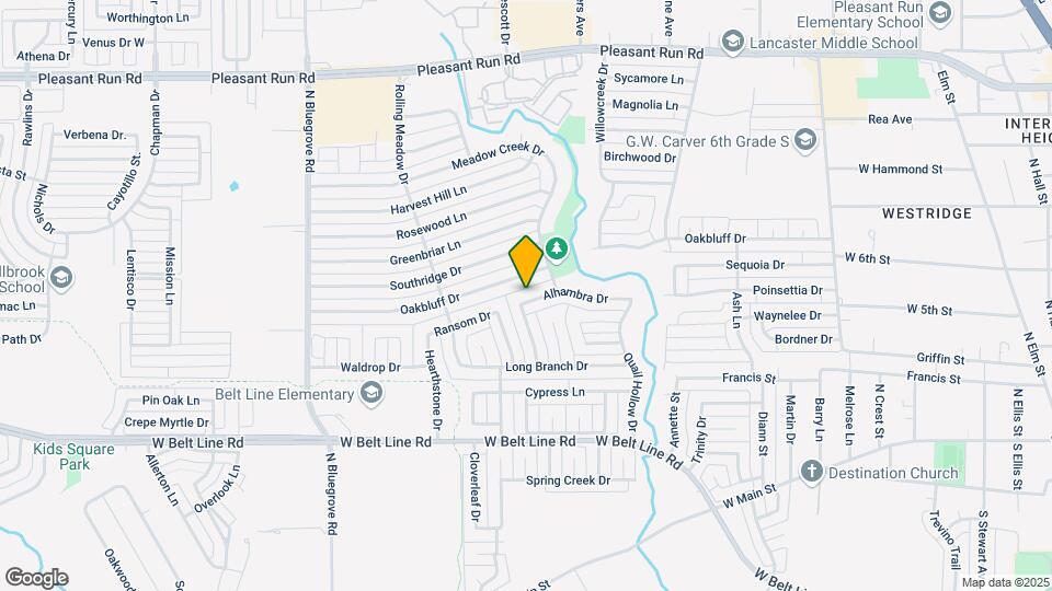 1283 Alhambra Dr Map and Location Details