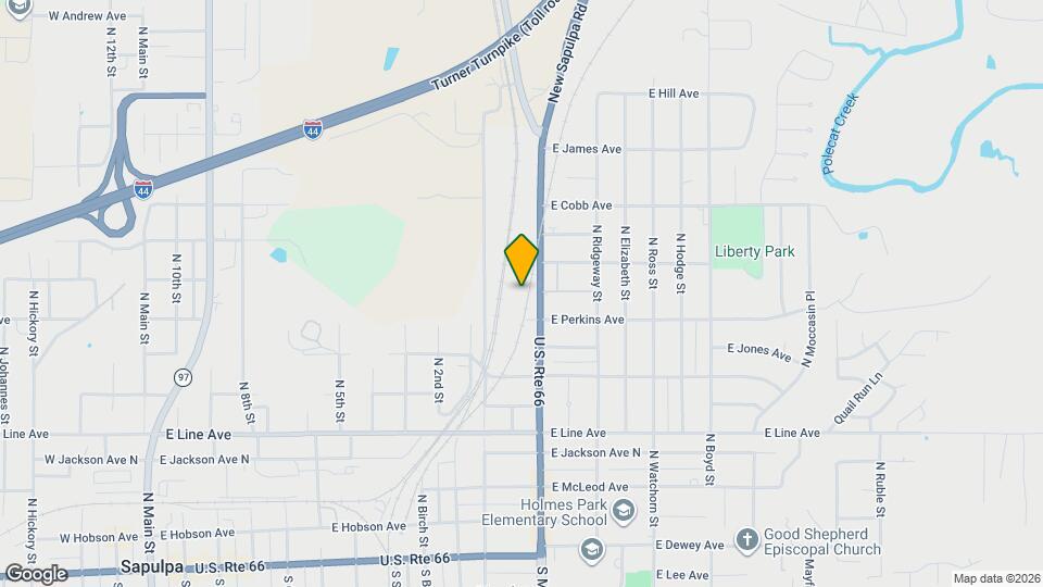 102 W Speer Ave Map and Location Details