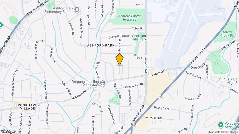 2777 Durham Dr NE Map and Location Details