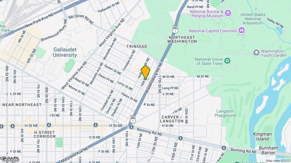 1135 16th St NE Mapa y Detalles de la Ubicación