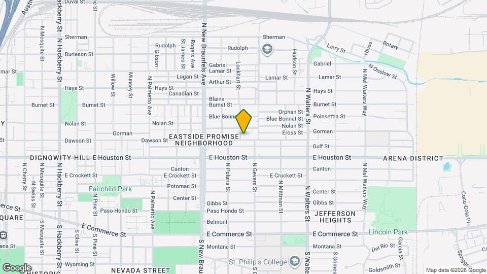 1707 Dawson St Map and Location Details