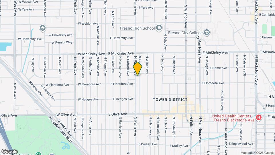 1439 N Ferger Ave Map and Location Details