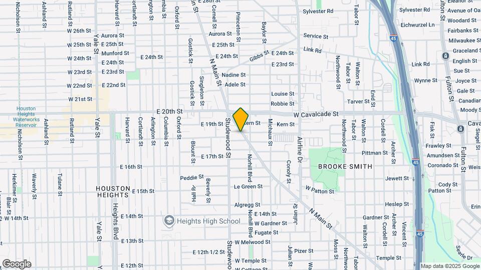 1120 Dunbar St Map and Location Details