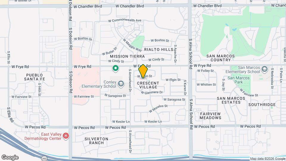 1430 W Camino Ct Map and Location Details