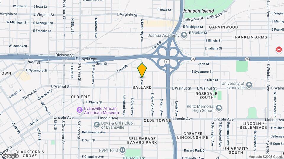305 S Kentucky Ave Map and Location Details