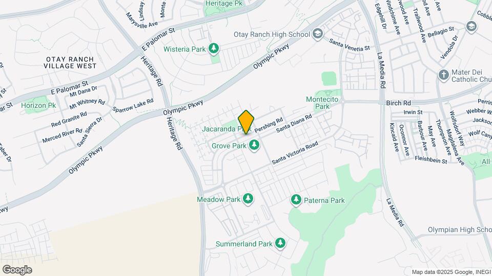 1324 Pershing Rd Map and Location Details