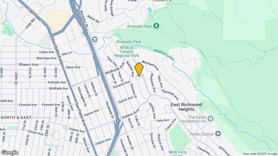 5971 Rolston Ave Map and Location Details
