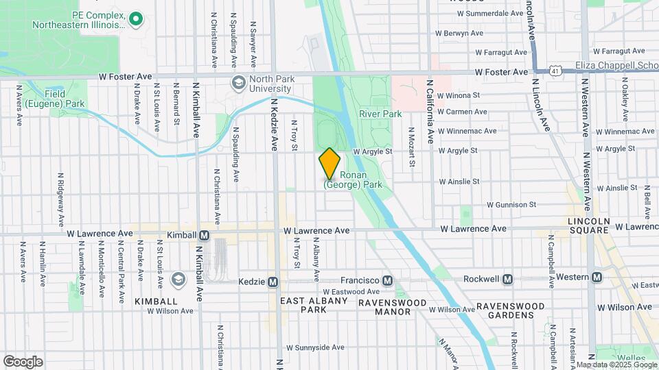 4906 N Whipple St, Unit G Map and Location Details