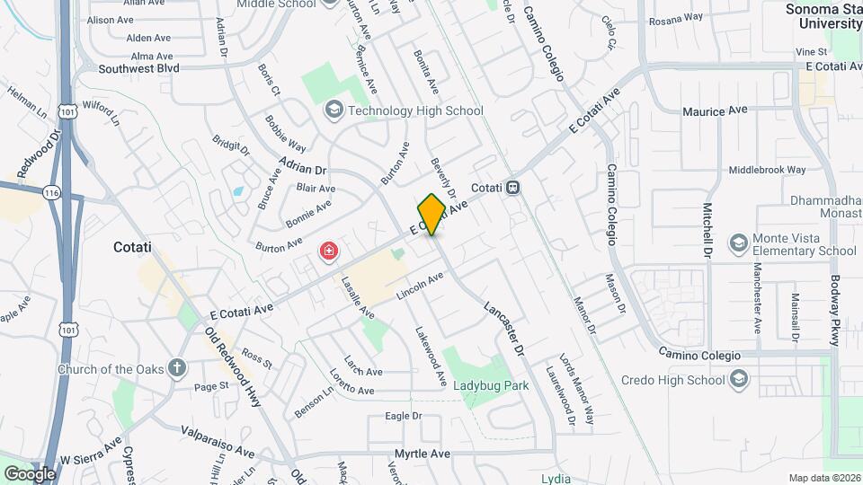 8271 Lancaster Dr Map and Location Details