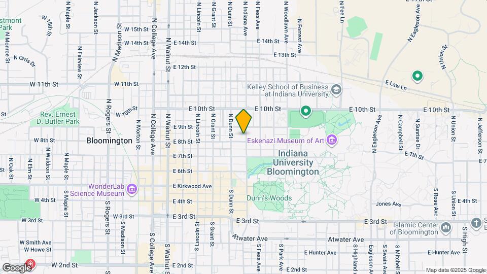 405 N Indiana Ave Map and Location Details