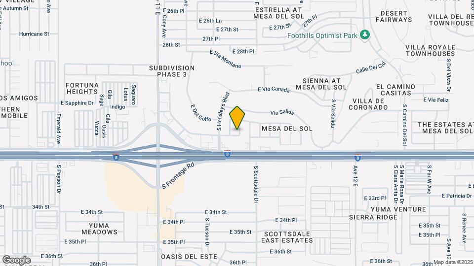 10796 S Monterrey Way Map and Location Details