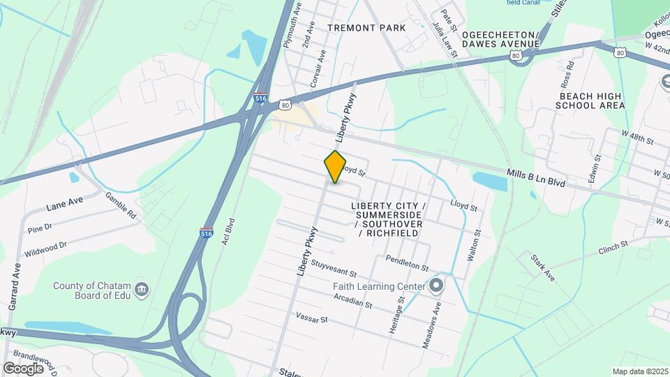 1828 Mitchell St Map and Location Details