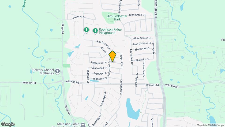 5421 Ridgepass Ln Map and Location Details