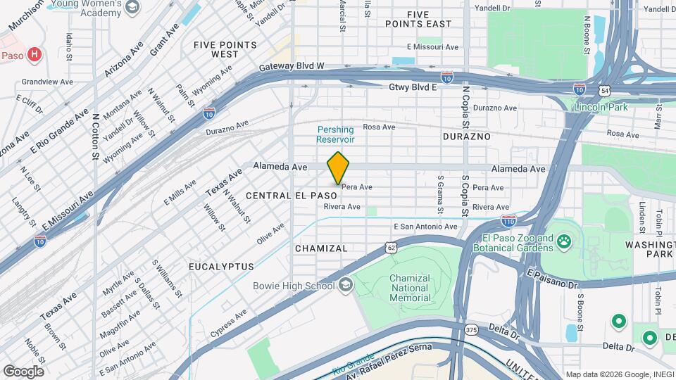 3030 Pera Ave Map and Location Details