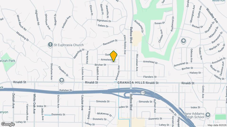 17115 Bircher St Map and Location Details