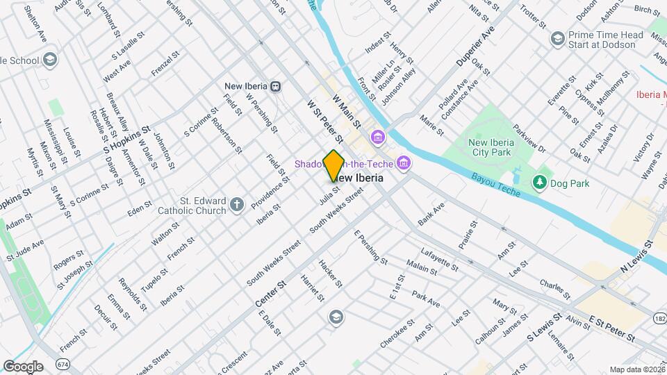 314 Julia St Mapa y Detalles de la Ubicación