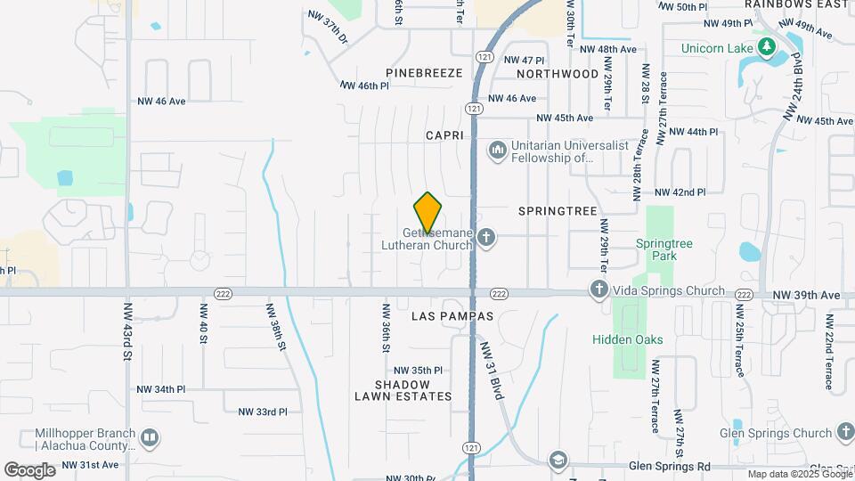 4105 NW 35th St Mapa y Detalles de la Ubicación