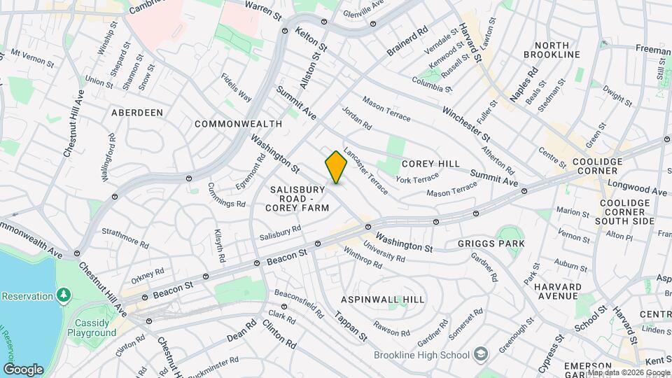 761 Washington St, Unit 2 Mapa y Detalles de la Ubicación