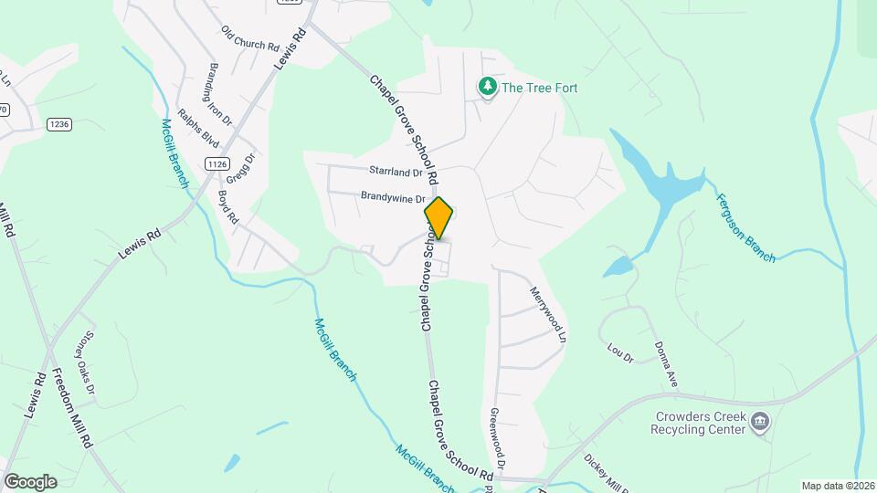 102 Pecan Grove Cir Map and Location Details