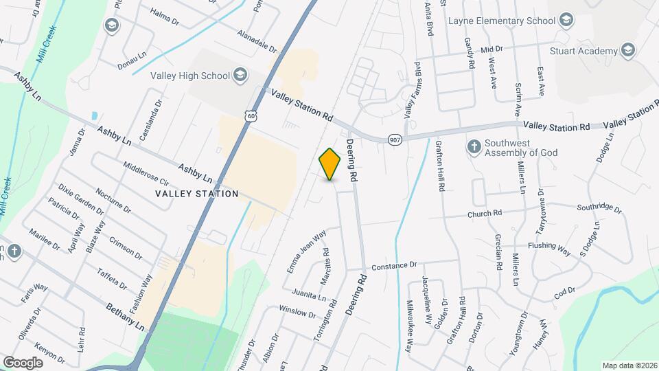 10406 Torrington Rd Mapa y Detalles de la Ubicación