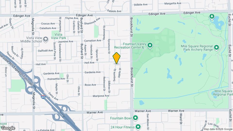 16546 Sequoia St Mapa y Detalles de la Ubicación